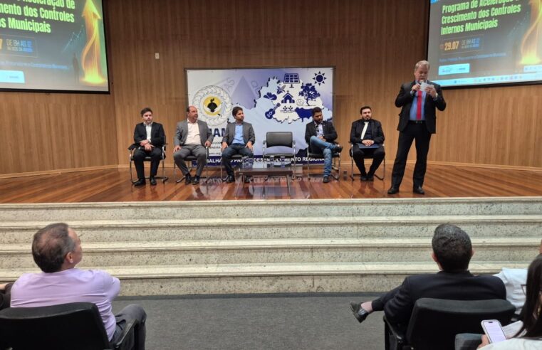 TCE-MG LANÇA NA AMAMS Programa inédito de Crescimento do Controle Interno nos municípios