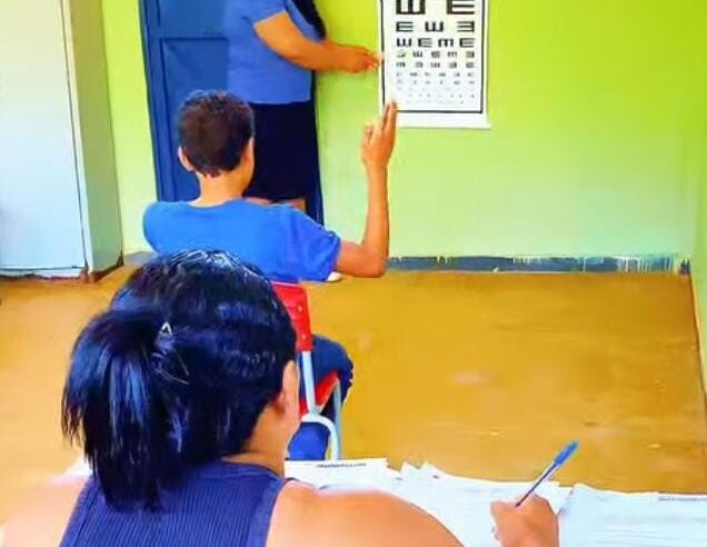 Programa Miguilim leva triagem oftalmológica a crianças de Cristália