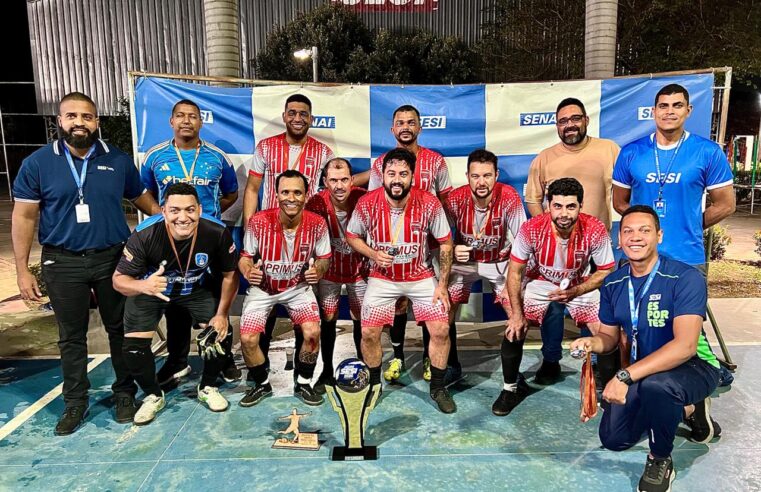 Prefeitura de Pirapora conquista o título dos Jogos SESI de Futebol Society 2026