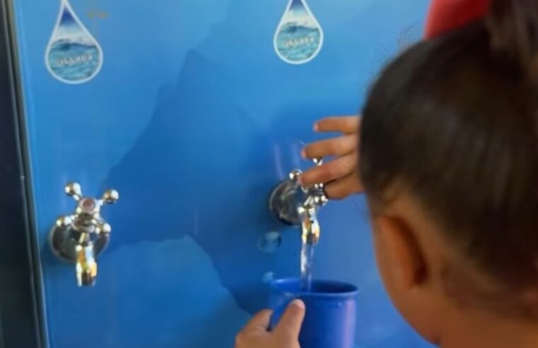 Projeto-piloto “Águas do Jaíba” leva água potável para escola na comunidade Morro do Albano