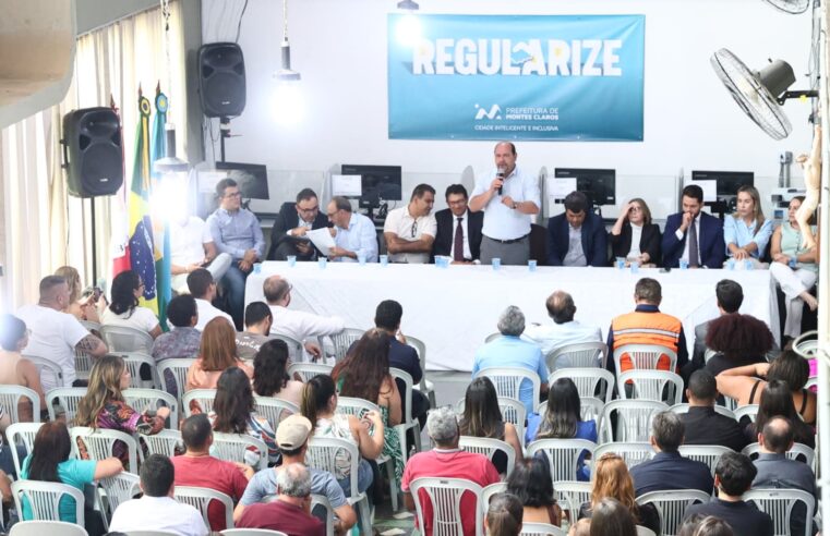 DE 3 A 7 DE NOVEMBRO TEM REGULARIZE | Dívidas com a Prefeitura de Montes Claros podem ser pagas em até 60 vezes