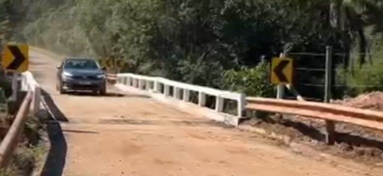 DER-MG libera tráfego em ponte da MG-030 após recuperação estrutural e garante segurança aos motoristas