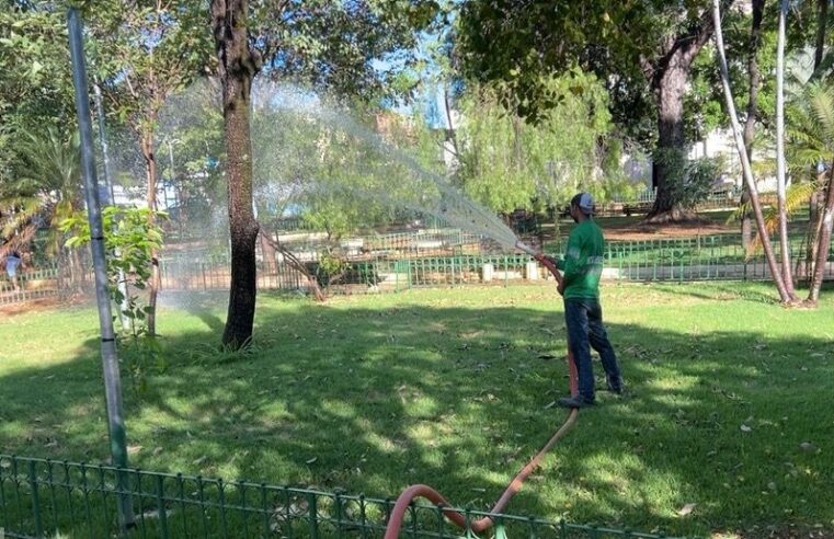 VERDE, CUIDADO E VIDA | Manutenção de praças reforça qualidade urbana