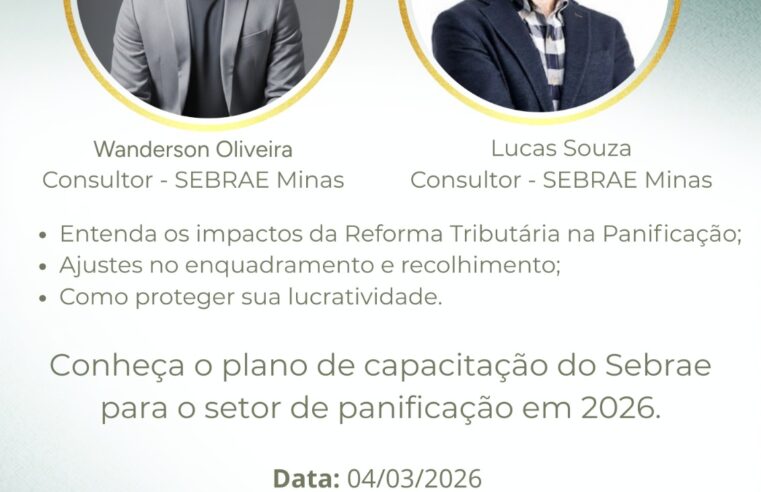 Sebrae Minas realiza workshop sobre Tributação e Finanças, em Montes Claros