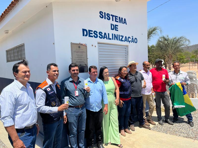 Sistema de tratamento de água é inaugurado em comunidades de Pai Pedro