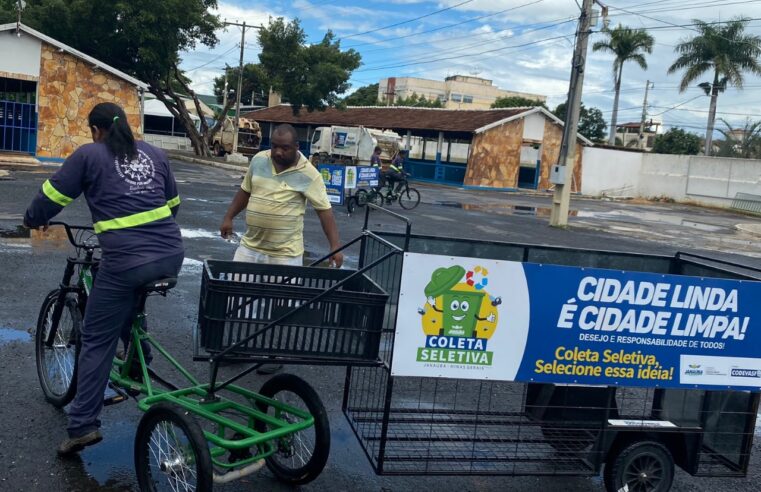 Ação da Codevasf beneficia catadores de materiais recicláveis no Norte de Minas