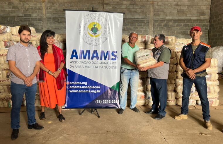 Municípios do Norte de Minas recebem cestas básicas pedidas pela Amams