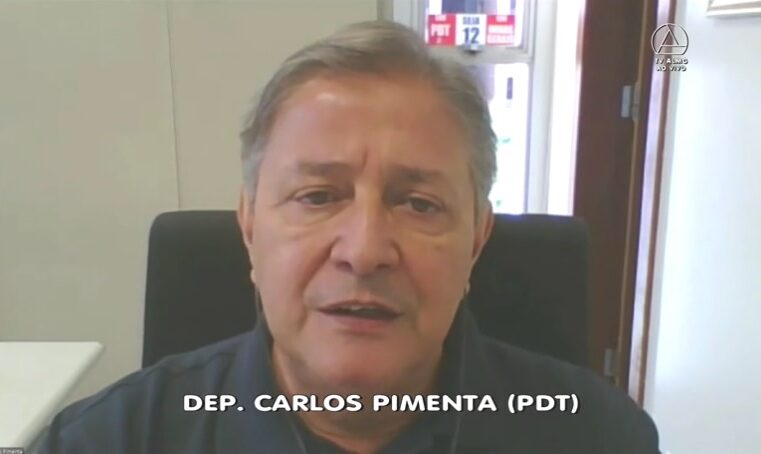 Carlos Pimenta se mostra preocupado com situações do Estado