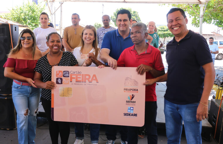 Pirapora seleciona famílias inscritas no programa cartão feira