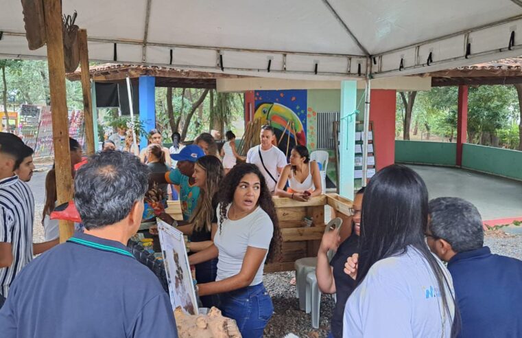 Prefeitura celebrou o Mês do Trabalhador com educação ambiental e doação de mudas