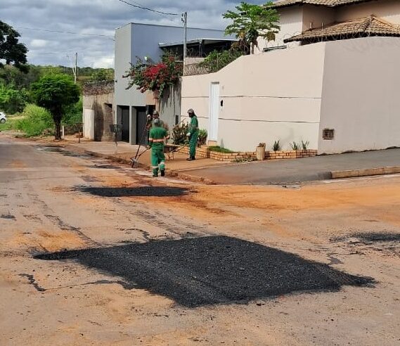 Corredores de transporte coletivo recebem recomposição asfáltica