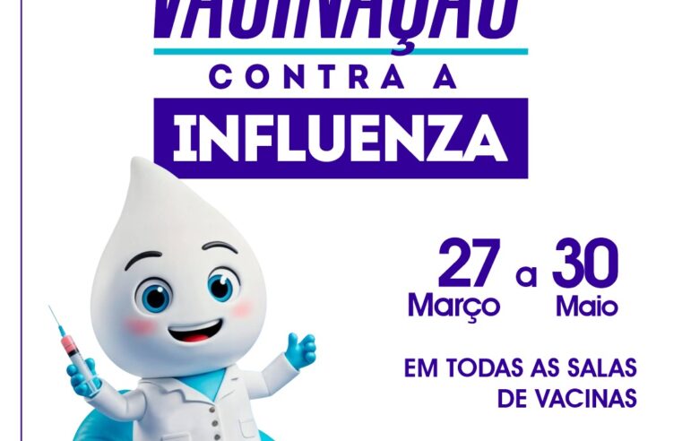 Campanha contra a gripe começa em Montes Claros e reforça importância da vacinação para grupos prioritários