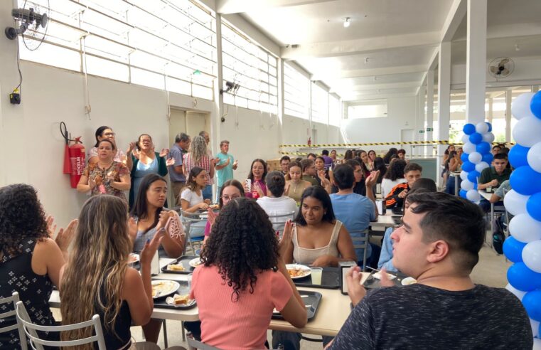BENEFÍCIO PARA OS ALUNOS | Unimontes entrega novo espaço de ampliação do Restaurante Universitário no campus-sede