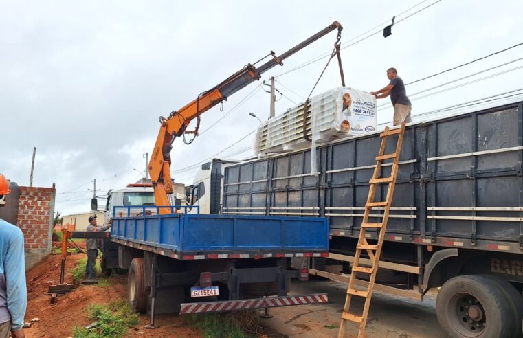 Avançam as obras de construção do CEMEI no Alto Floresta