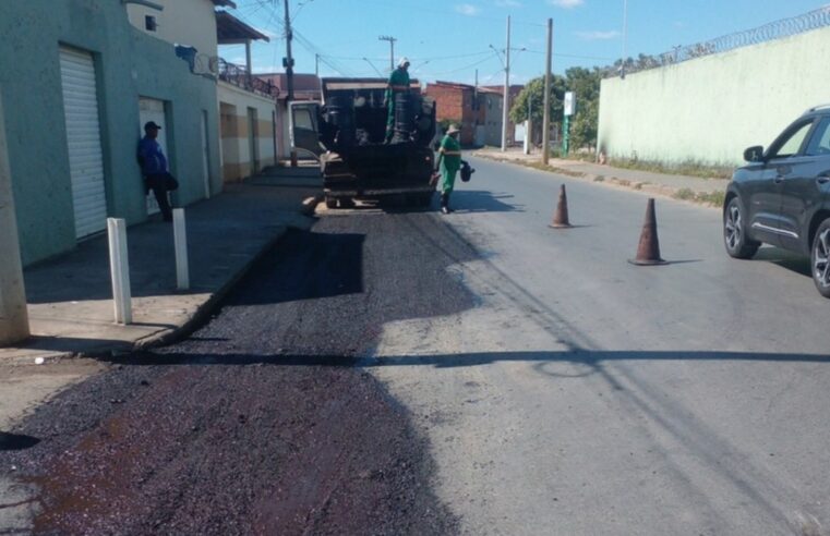 Prefeitura intensifica operação tapa-buracos e já recuperou mais de 52 mil metros quadrados de vias em 2026