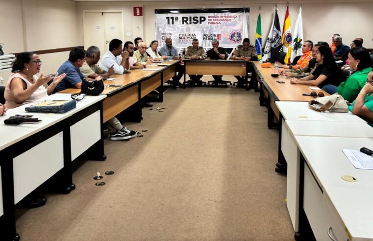 Reunião debate reforço da segurança nas feiras livres de Montes Claros