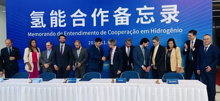 Governo de Minas, Unifei e grupo chinês assinam termo para cooperação no uso de tecnologias ligadas ao hidrogênio verde