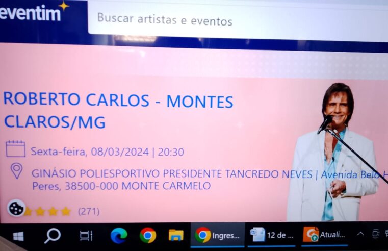 Deficientes repudiam alto preço do ingresso para show de Roberto Carlos