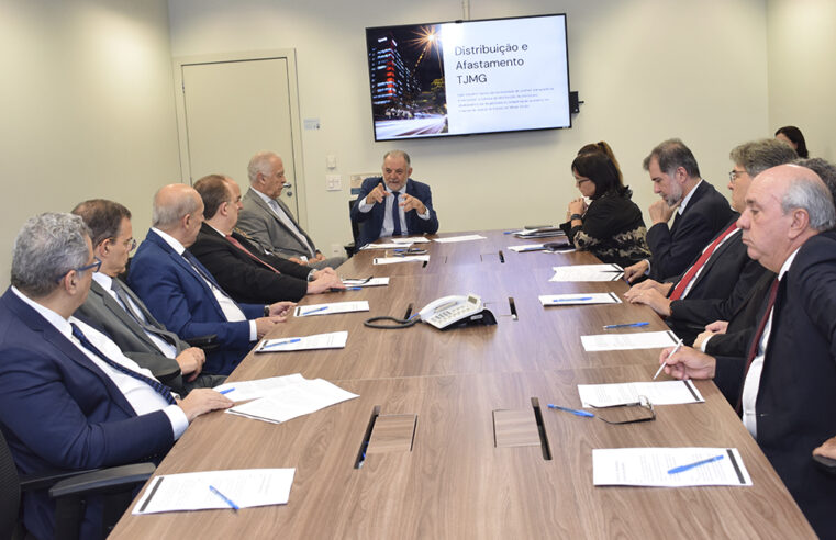 1ª Vice-Presidência apresenta estudo sobre distribuição de processos para integrantes de Câmaras