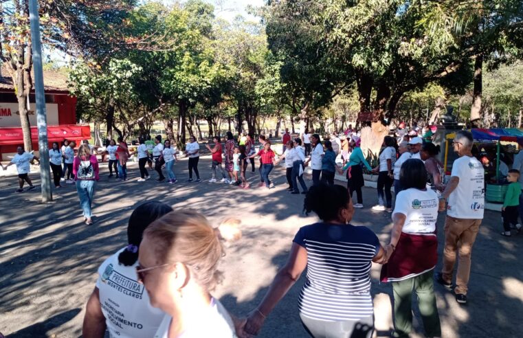 Prefeitura promove Dia dos Avós no parque municipal Milton Prates