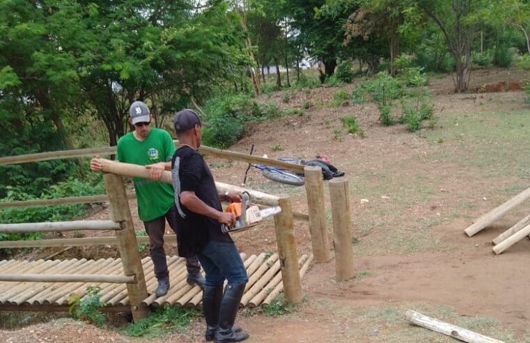 Secretaria de Meio Ambiente realiza trabalhos de manutenção no Parque dos Mangues