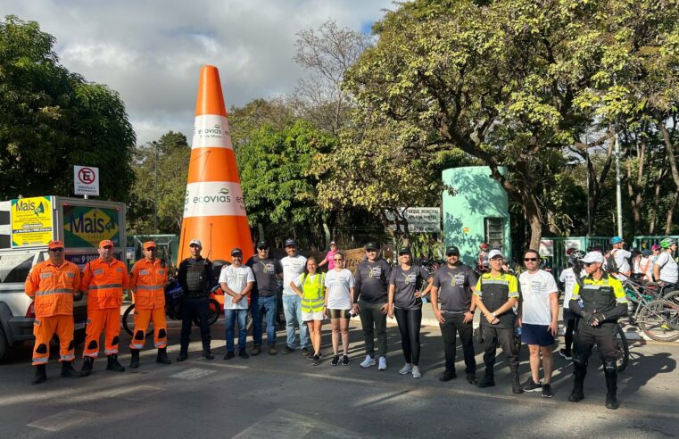 Passeio ciclístico marca encerramento do “Maio Amarelo” em Montes Claros e convida população a desacelerar