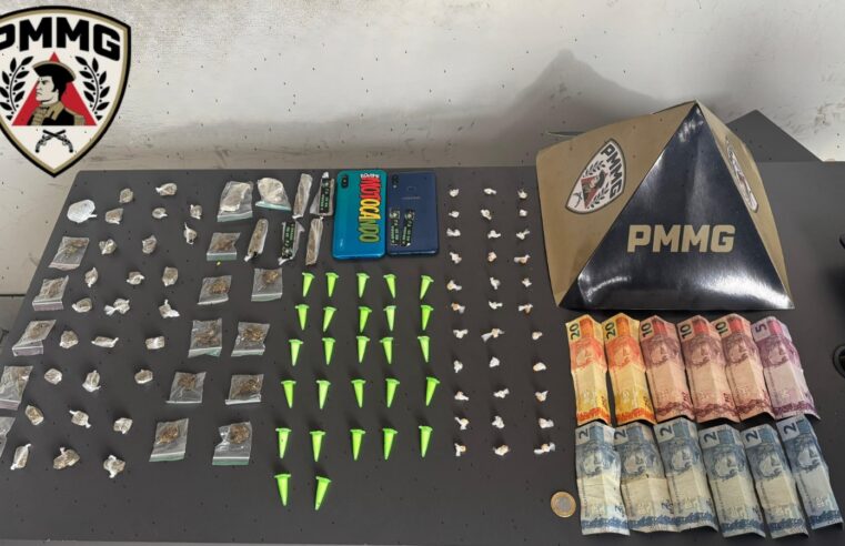 BAIRRO CONFERÊNCIA CRISTO REI | Operação da Polícia Militar resulta em apreensão de drogas