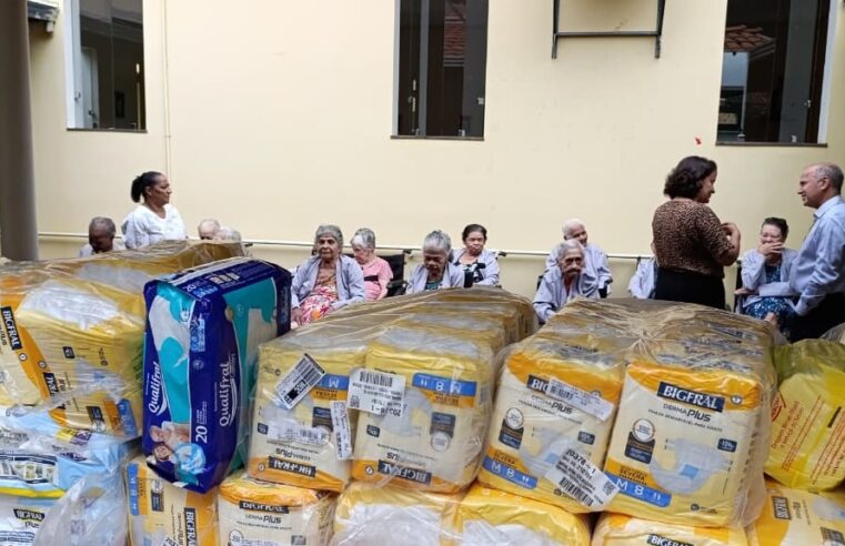 HDG entrega doações de campanha solidária ao “Lar das Velhinhas”