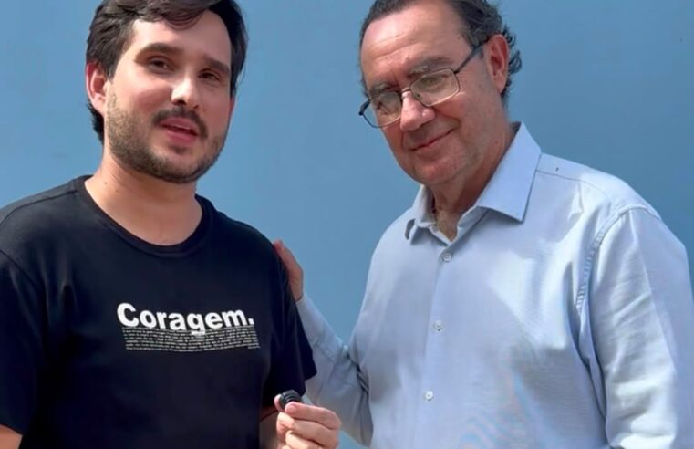 Augusto Cury cumpre agenda política em Montes Claros nesta terça