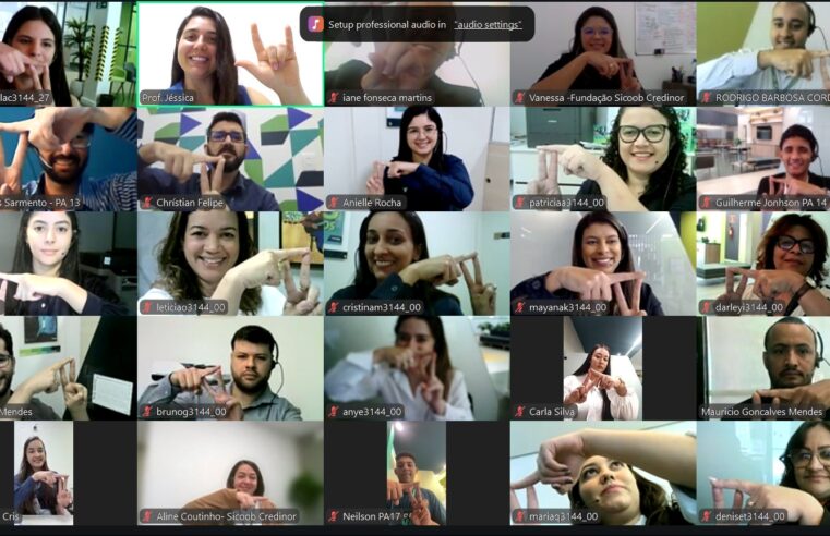 Credinor avança na acessibilidade com treinamento de Libras para funcionários