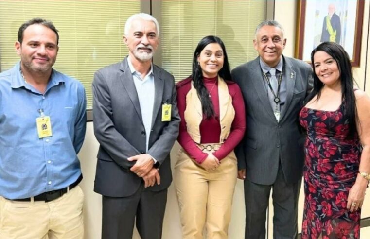 Rubelita busca fortalecimento institucional em reunião no Palácio do Planalto