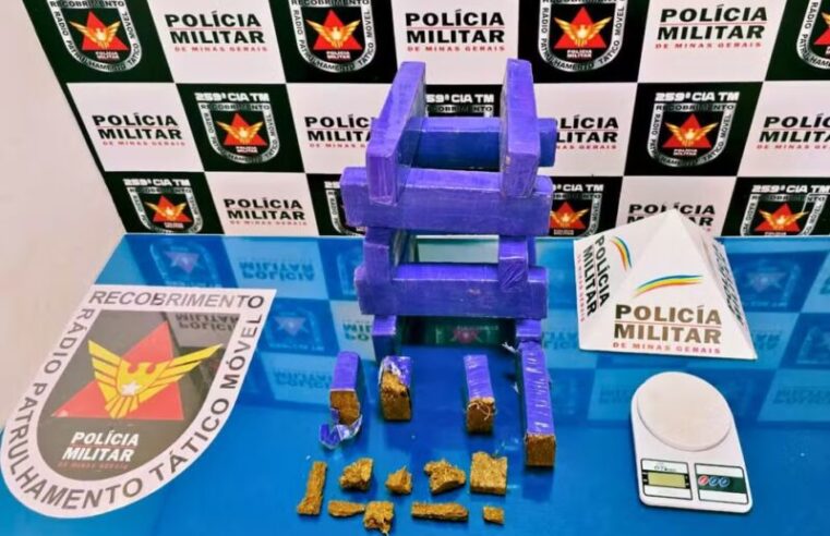 Casal é preso com grande quantidade de maconha em residência em Pirapora