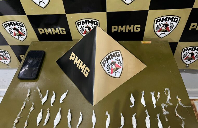 Polícia Militar prende suspeita por tráfico e corrupção de menores em Joaquim Felício