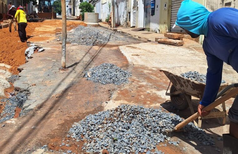 Prefeitura intensifica obras de drenagem e atua para prevenir alagamentos na região central de Montes Claros