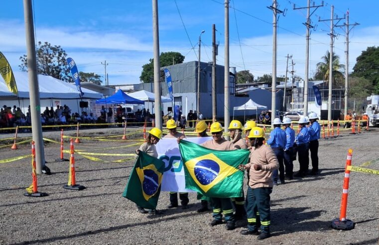 REPRESENTANDO O BRASIL | Equipe da Cemig conquista título internacional em rodeio de eletricistas na Costa Rica