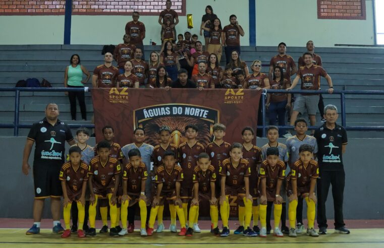 Invicto e líder, futsal Sub-11 de Montes Claros garante vaga antecipada nas quartas do Mineiro