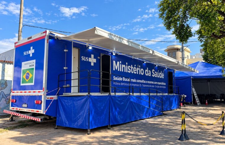 Montes Claros recebe carreta odontológica pioneira do SUS para ampliar tratamentos especializados