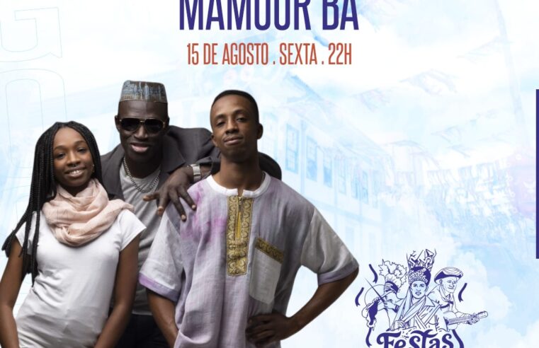 CONEXÃO SENEGAL | Músico senegalês Mamour Ba é destaque na noite de sexta-feira nas Festas de Agosto