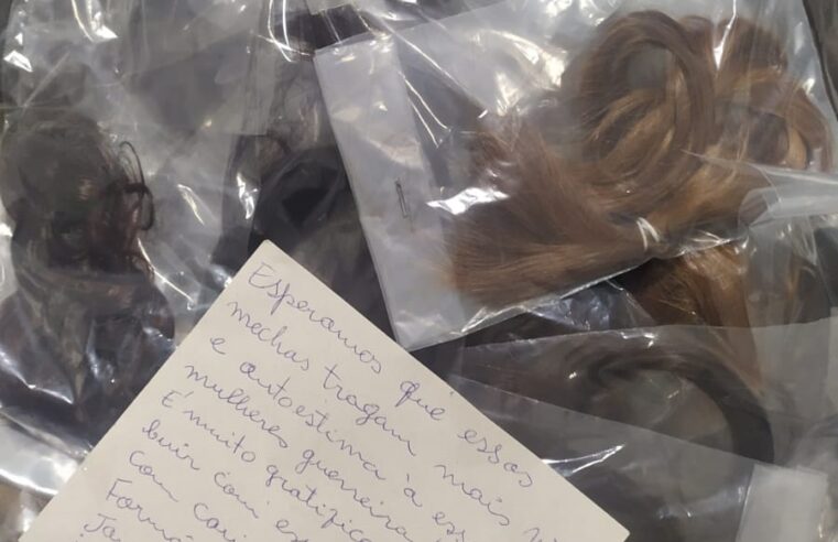 Projeto “Fios de Vida” doa mechas de cabelos para o HDG