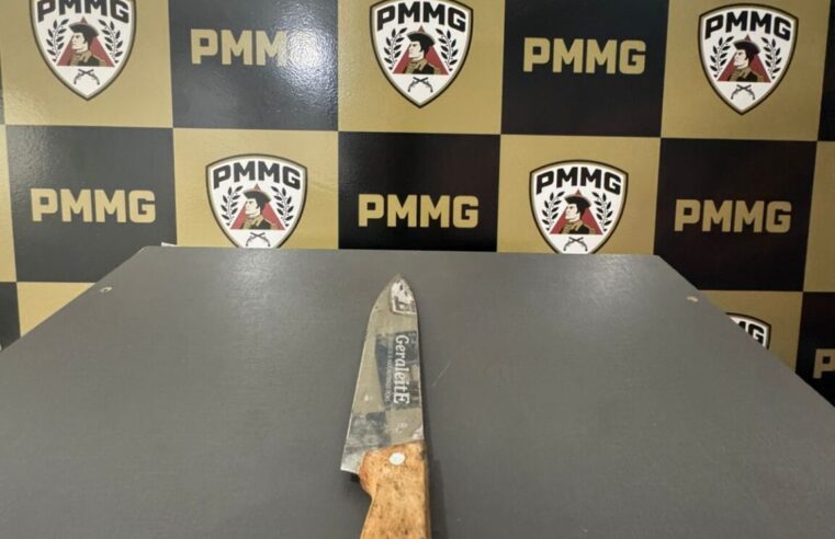 JANAÚBA | Suspeito é preso em flagrante após esfaquear mulher de 29 anos em Jaíba; vítima sofreu perfuração no tórax e foi transferida em estado grave