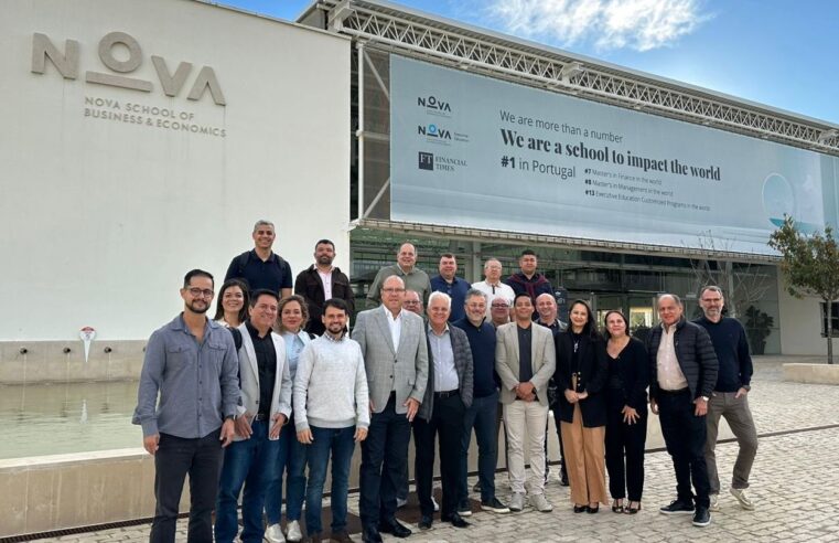 Presidente da CDL de Montes Claros participa de missão em Lisboa para fortalecimento da liderança associativista e visitas técnicas