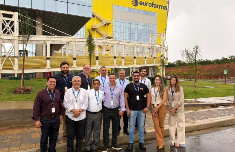 Representantes da Sociedade Rural visitam planta industrial da Eurofarma em Montes Claros