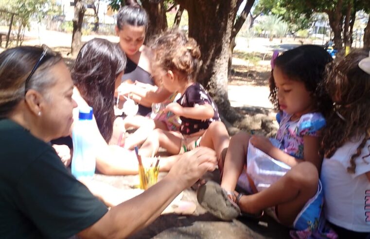 Parque das Mangueiras recebe mais uma edição da Oficina da Natureza Itinerante