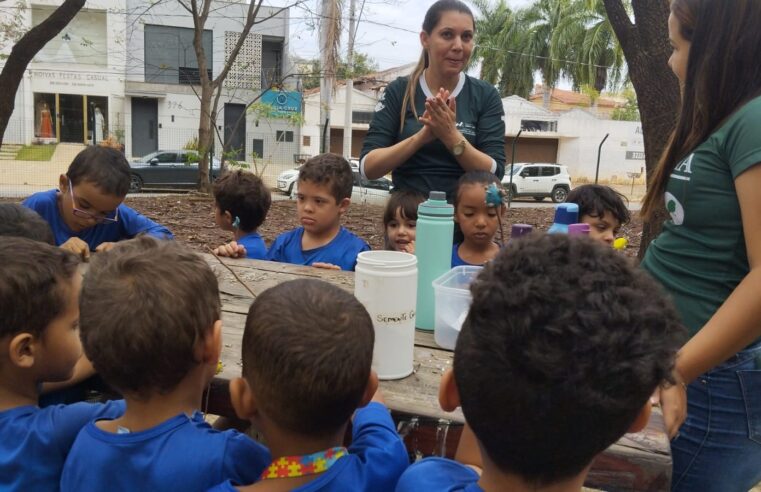 Primavera inspira nova edição da Oficina da Natureza Itinerante no Parque Sagarana