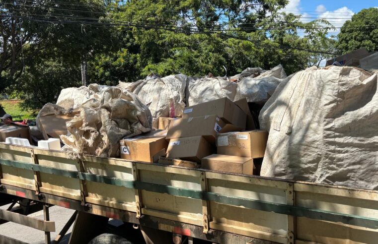 Recicla a Unimontes doa meia tonelada de recicláveis e fortalece inclusão social em Montes Claros
