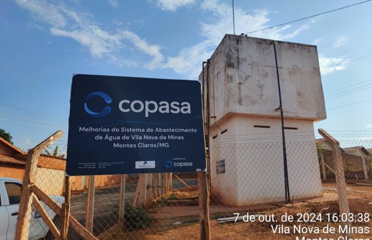 Copasa atua para garantir água tratada em comunidade rural de Montes Claros