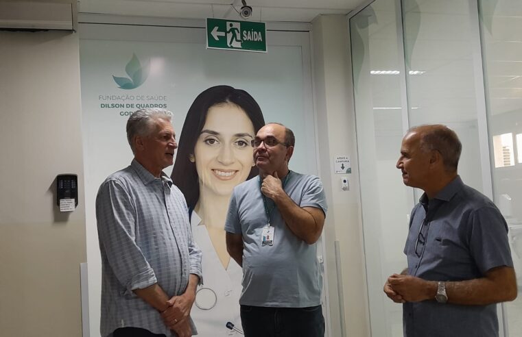 Rogério Correia, em visita ao HDG, libera emenda de R$ 1 mi para assistência SUS