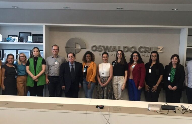 Dirigentes do HAT visitam Hospital Alemão Oswaldo Cruz