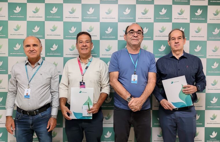 Reitor da UNIFIPMoc visita HDG e reforça parceria com a Instituição