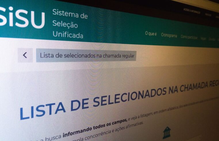Primeira chamada do Sisu vai até 8 de março